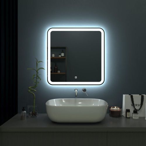 Зеркало с подсветкой Onika Магна 207046 70х70 подвесное - фото 5