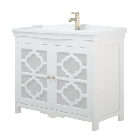 Тумба под раковину Corozo Манойр SD-00000970 80х50 напольная цвет белый