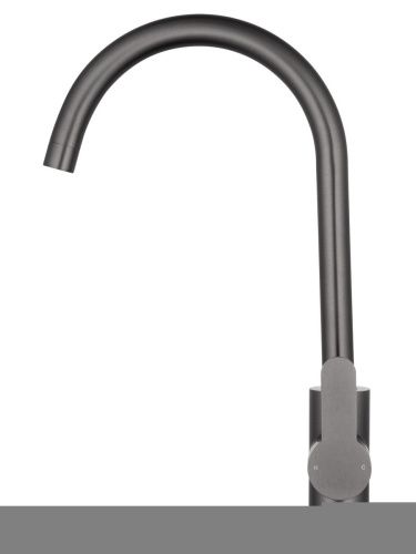 Смеситель для кухни Wonzon & Woghand WW-AE4554-BGG на мойку серый - фото 2