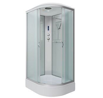 Душевая кабина Niagara Classic 331844LP 110х80 асимметричная с крышей ориентация левая