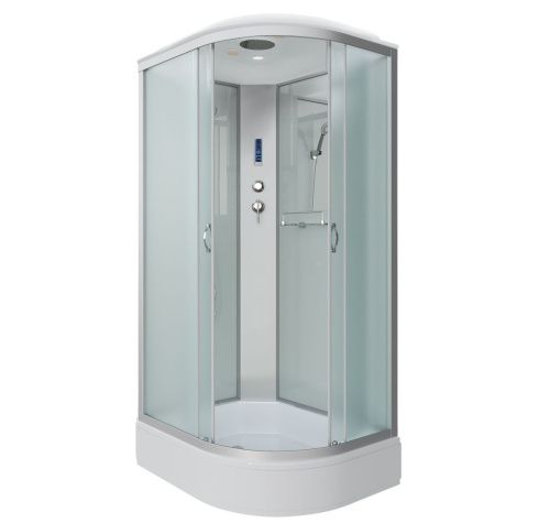 Душевая кабина Niagara Classic 331844LP 110х80 асимметричная с крышей ориентация левая