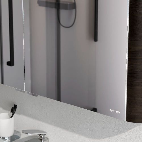 Зеркало-шкаф Am.Pm Sensation M30MCX1001TF 100х70 подвесной цвет серый - фото 5