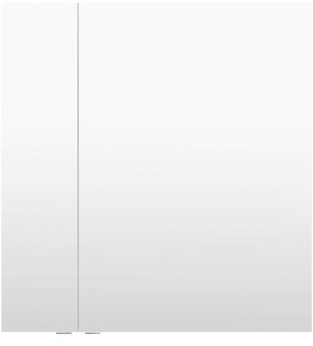 Комплект мебели: тумба с раковиной + зеркало-шкаф Aquanet Алвита New 00274213 80х50 напольный цвет белый - фото 3