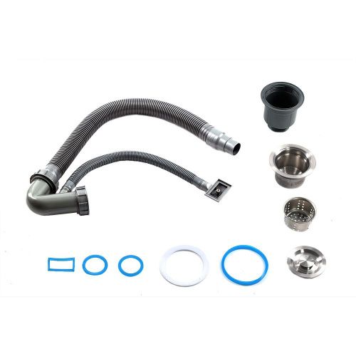 Кухонная мойка Melana ProfLine H4538 сатин 45х40 цвет серый поверхность полированная - фото 5