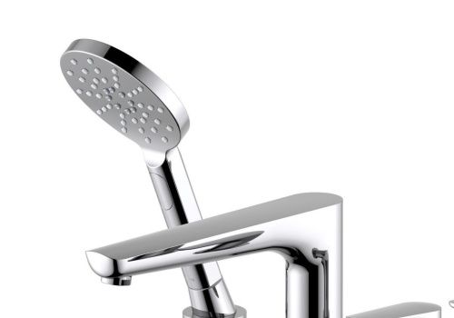 Смеситель Aquatek БЕТТА AQ1148CR на борт ванны хром - фото 3