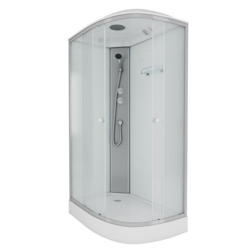 Душевая кабина Niagara Eco E120/80/13L/MT 120х80 асимметричная с крышей ориентация левая - фото 2