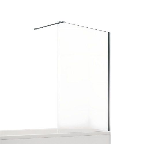 Душевая шторка на ванну New Trendy NEW MODUS EXK-1917-WP 70х150 стекло прозрачное профиль хром ориентация универсальная