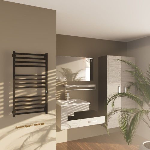 Полотенцесушитель электрический Altasan АрмадаПроф АрмадаПрофР10050ЧМ 55х100 черный - фото 2