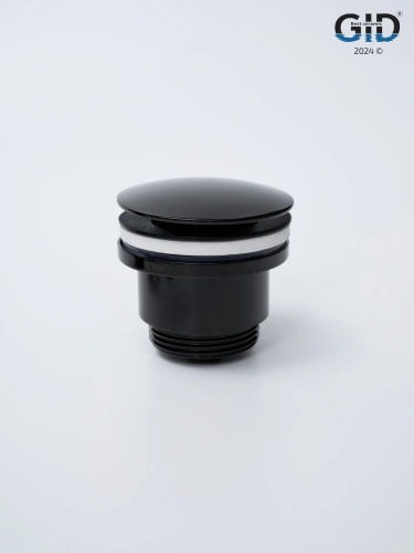 Донный клапан Gid Minucia 76604K черный - фото 2