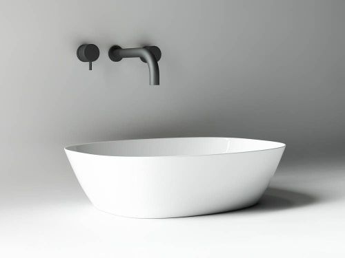 Раковина из сантехнического фарфора Ceramica Nova ELEMENT CN5005 50х40 накладная цвет белый без отверстий под смеситель - фото 4