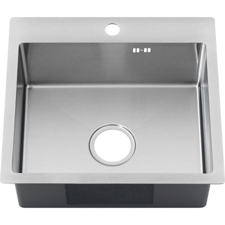Кухонная мойка Melana ProfLine MLN-R5045H 50х45 цвет серый поверхность матовая