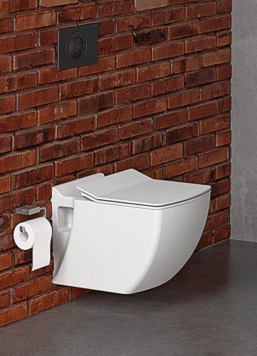 Чаша унитаза подвесная Creavit Trend TP324-11CB00E-0000 цвет белый без сиденья душевой смыв - фото 4