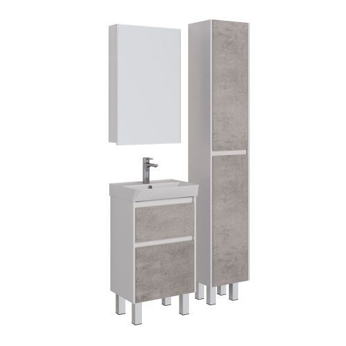 Зеркало-шкаф LeMark Universal LM50ZS-U 50х14х79 подвесной - фото 4