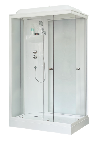 Душевая кабина Royal Bath HP RB8120HP4-MT-L 120х80 прямоугольная с крышей ориентация левая
