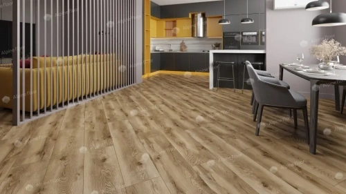 Ламинат Alpine Floor Aqua Life XL LF104-09 Дуб Комо толщина 0.8 см 33 класс 1285х280 - фото 2
