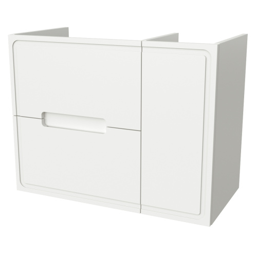 Тумба под раковину Taliente Olejo TA-MBO-90PR(L)-blanco 90х40 подвесная цвет белый