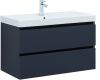 Тумба под раковину Aquanet Вега 2.0 00337950 90х50 подвесная цвет синий