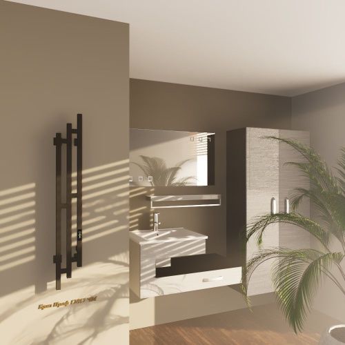 Полотенцесушитель электрический Altasan БризПроф БризПроф12017ЧМ 15х120 черный - фото 2