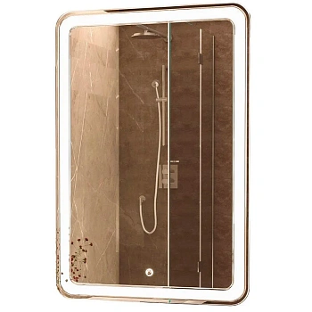 Зеркало с подсветкой Art&Max VITA AM-Vit-700-800-DS-F 70х80 подвесное