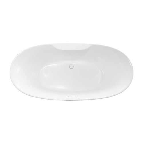 Ванна акриловая Vincea VBT-405B-1700 170х80 отдельностоящая овальная - фото 2