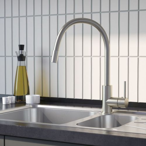 Смеситель для кухни IDDIS Kitchen 360 K36BNJ0i05 на мойку сатин - фото 2