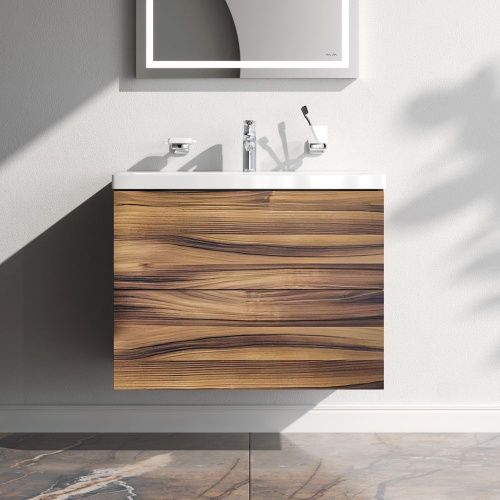 Тумба под раковину Am.Pm Gem M90FHX0752HF 80х40 подвесная цвет коричневый