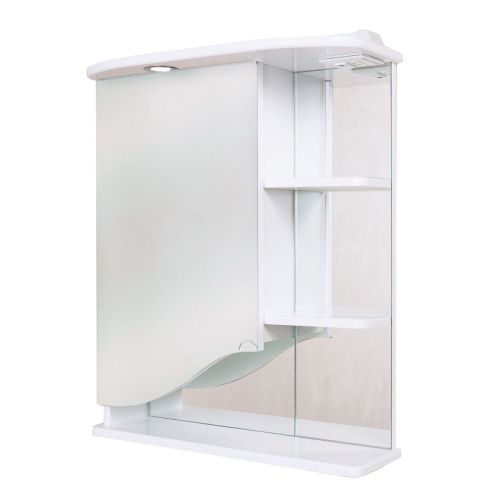 Зеркало-шкаф Onika Виола 206004 60х70 подвесной цвет белый