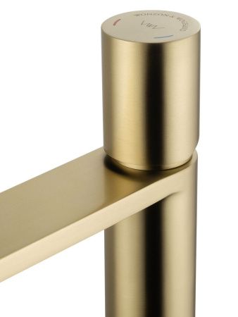 Смеситель Wonzon & Woghand WW-101-BG на раковину золото