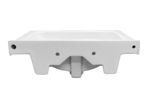 Раковина из сантехнического фарфора Santeri Визит 131153S0011B0 60х40 подвесная цвет белый - фото 3