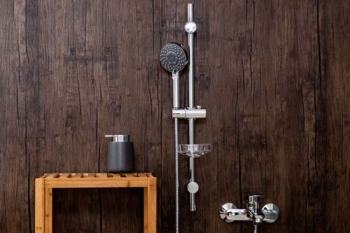 Душевой гарнитур Agger Splash A022 настенный хром - фото 5