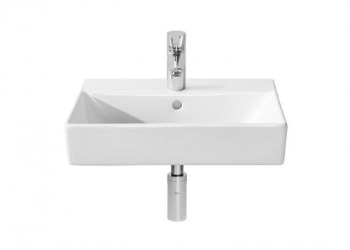 Раковина из сантехнического фарфора Roca Oleta 73274C300Y 50х40 накладная цвет белый - фото 4