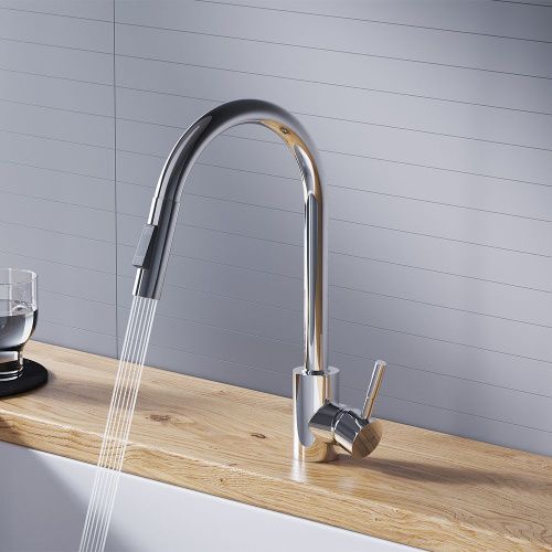 Смеситель для кухни Dorff Logic D3007500 на мойку хром - фото 3