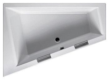 Ванна акриловая Riho DOPPIO B033001005 180х130 пристенная асимметричная без ножек