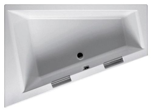 Ванна акриловая Riho DOPPIO B033001005 180х130 пристенная асимметричная без ножек
