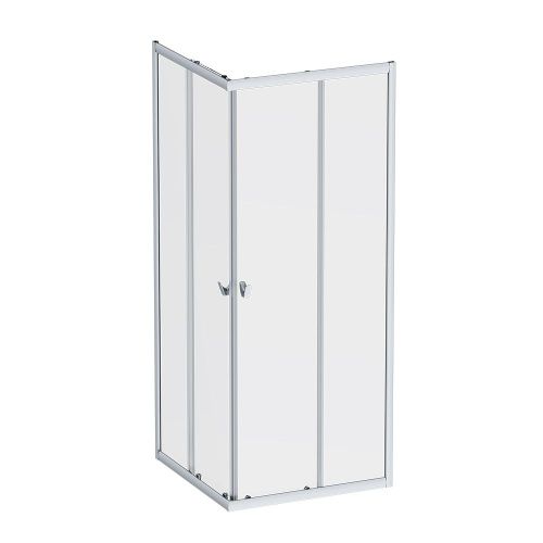 Душевой уголок Am.Pm Sunny W87G-403-8080-MT 80х80 стекло прозрачное профиль хром без поддона - фото 2