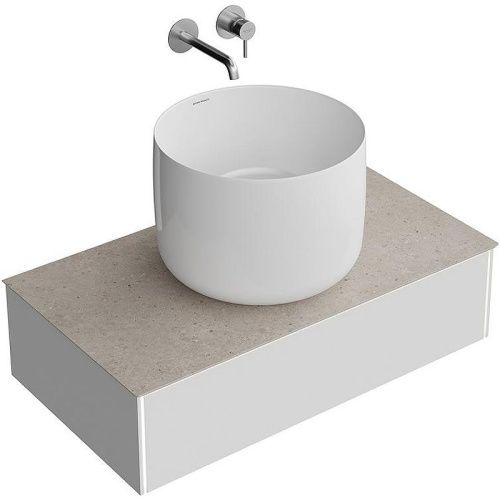 Тумба под раковину Kerama Marazzi MAGIA DI VENEZIA MA.90.1\MGR.M 90х50 подвесная цвет серый - фото 5