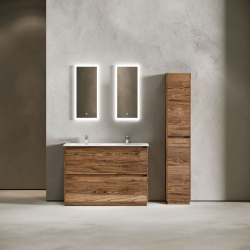 Тумба под раковину Sancos Libra Floor LB120F-2ECH 120х50 напольная цвет коричневый - фото 2