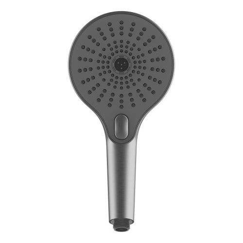 Душевая система Vincea Inspire VSFW-3I21MT1RGM встраиваемая в стену цвет вороненая сталь с термостатом - фото 5