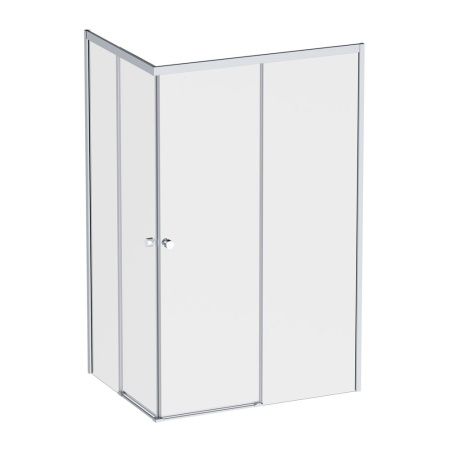 Душевой уголок Am.Pm X-joy W94G-403-120290-MТ1К 120х90 стекло прозрачное профиль хром без поддона