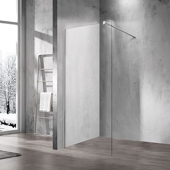 Душевая перегородка Vincea Walk in VSW-1H110CL 110х200 стекло прозрачное профиль хром