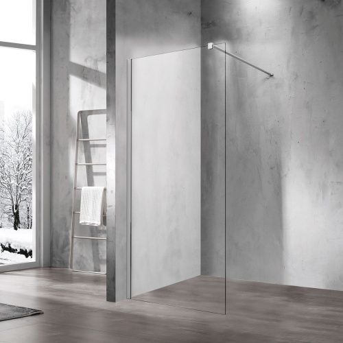 Душевая перегородка Vincea Walk in VSW-1H110CL 110х200 стекло прозрачное профиль хром