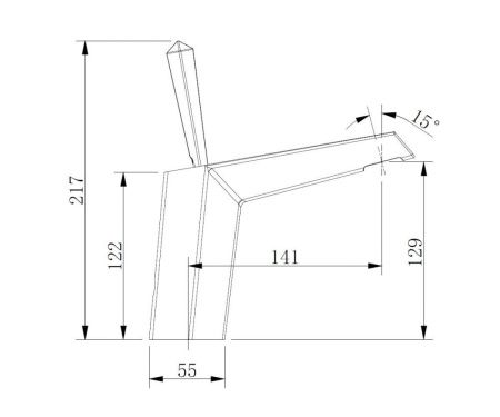 Смеситель Abber Zeitlos AF8910B на раковину черный