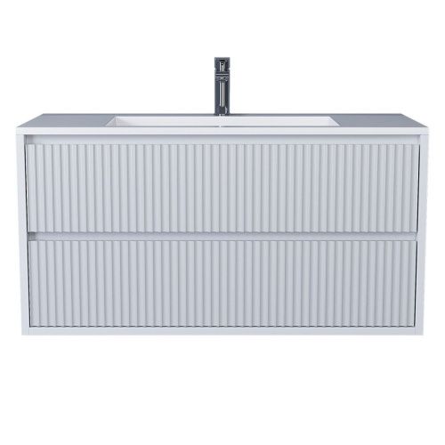 Тумба под раковину Uperwood Next Premium 3930205161 90х50 подвесная цвет белый - фото 4