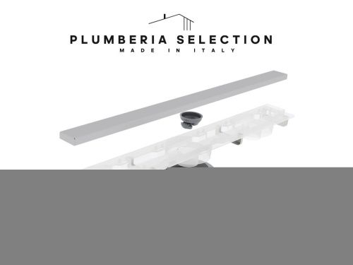 Душевой лоток Plumberia Selection PSM MODULAR PSM50MT 50х5 нержавеющая сталь - фото 3