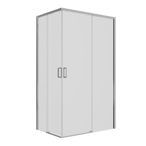 Душевой уголок Ambassador Queen 11011106R 120х80 стекло прозрачное профиль хром без поддона