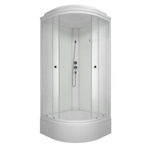 Душевая кабина Тритон Лайт Щ0000061850 90х90 четверть круга с крышей ориентация универсальная - фото 5