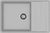 Кухонная мойка Granfest Level LV-760L серый 75х50 цвет серый поверхность матовая