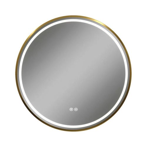 Зеркало с подсветкой и антизапотевателем Maretti Elena EA1480R21EL 80х80 подвесное - фото 2