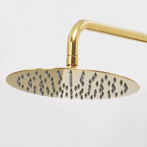 Душевая стойка Wasserkraft Sauer A17101 настенная цвет золото - фото 2