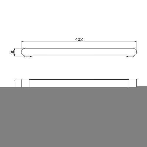 Полка в ванную комнату Timo Saona 13072/20 - фото 2